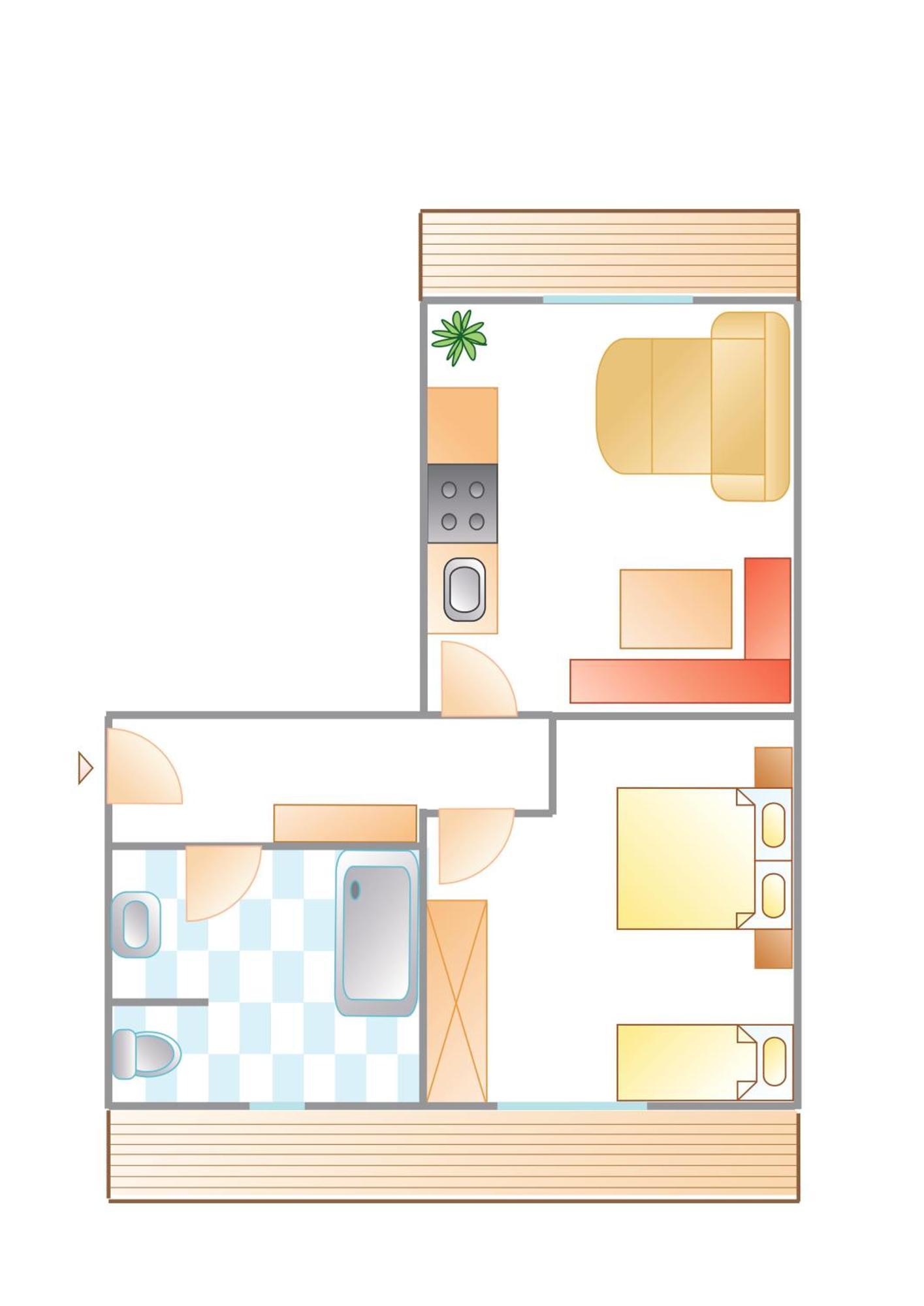 Appartement Hubner รัมเซา อัม ดาคชไตน์ ภายนอก รูปภาพ